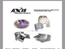 Website Snapshot of Axis Fabrication & Machine Co.
