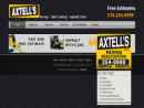 Website Snapshot of AXTELL'S INC