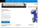 Website Snapshot of ARIZONA DIRECT SATELLITE