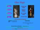 Website Snapshot of Glass Magic