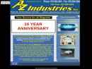 Website Snapshot of A Z Industries, Inc.