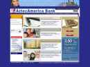 Website Snapshot of AztecAmerica Bank