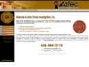 Website Snapshot of AZTEC PRIVATE INVESTIGATIONS, INC.