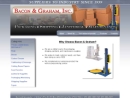 Website Snapshot of BACON & GRAHAM INC
