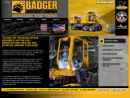 Website Snapshot of Badger Equipment Co.