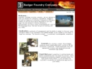 Website Snapshot of Badger Foundry Co.