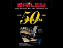 Website Snapshot of Bailey Mfg. Co., Inc.