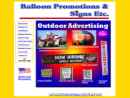 Website Snapshot of Balloon Promotions, Inc.