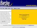 Website Snapshot of Barclay Personnel Systems