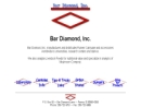 Website Snapshot of Bar Diamond Inc