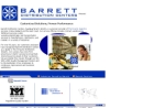 Website Snapshot of Barrett Distribution Centers