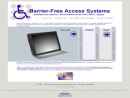 Website Snapshot of BARRIER FREE ACCESS SYSTEMS INC