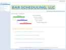 Website Snapshot of BAR SCHEDULING LLC
