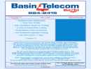 Website Snapshot of BASIN TELECOMMUNICATIONS INC