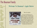 Website Snapshot of Bauman Family