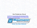 Website Snapshot of Baumann Electronic Controls