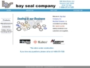 Website Snapshot of BAY SEAL COMPANY INC