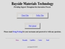 Website Snapshot of BAYSIDE MATERIALS TECHNOLOGY