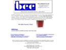 Website Snapshot of B C C Products, Inc.