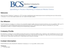 Website Snapshot of BCS Machine Company, Inc.