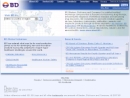 Website Snapshot of Becton Dickinson Primary Care Diagnostics