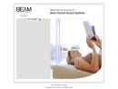 Website Snapshot of Beam Industries