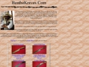 Website Snapshot of Beathe Knives