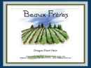 Website Snapshot of Beaux Freres Winery