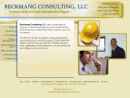 Website Snapshot of BECKMANG CONSULTING, LLC