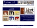 Website Snapshot of Fine Cabinetry & Woodworking