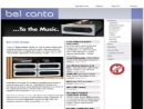 Website Snapshot of Bel Canto Design Ltd