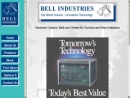 Website Snapshot of Bell Industries