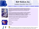 Website Snapshot of BELL MEDICAL INC