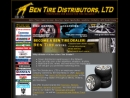 Website Snapshot of Ben Tire Distributors Ltd.