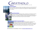 Website Snapshot of Booth 1219 br Berthold Technologies USA LLC.