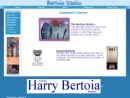 Website Snapshot of Bertoia Studio