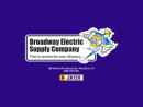 Website Snapshot of Broadway Electric Supply Co.