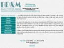 Website Snapshot of Beuke Printing & Mailing