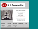 Website Snapshot of B H I Corp.