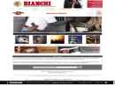 Website Snapshot of Bianchi International