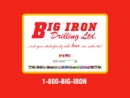 Website Snapshot of Big Iron Drilling