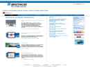 Website Snapshot of Binks ITW Industrial Finishing