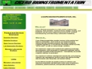 Website Snapshot of CICERO BIOINSTRUMENTATION