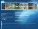 Website Snapshot of BIOME ECOLOGICAL & WILDLIFE RESEARCH LLC