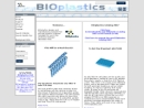 Website Snapshot of Bioplastics