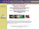 Website Snapshot of Bouckaert Industrial Textiles