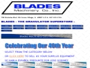 Website Snapshot of BLADES CO INC