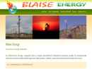 Website Snapshot of BLAISE ENERGY, INC.