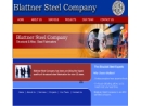 Website Snapshot of Blattner Steel Co.