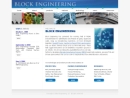 Website Snapshot of Block Engineering